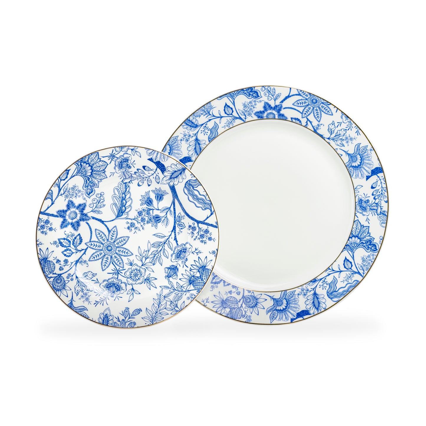 Blue Blossom Fine Porcelain Dessert/Dinner Plate