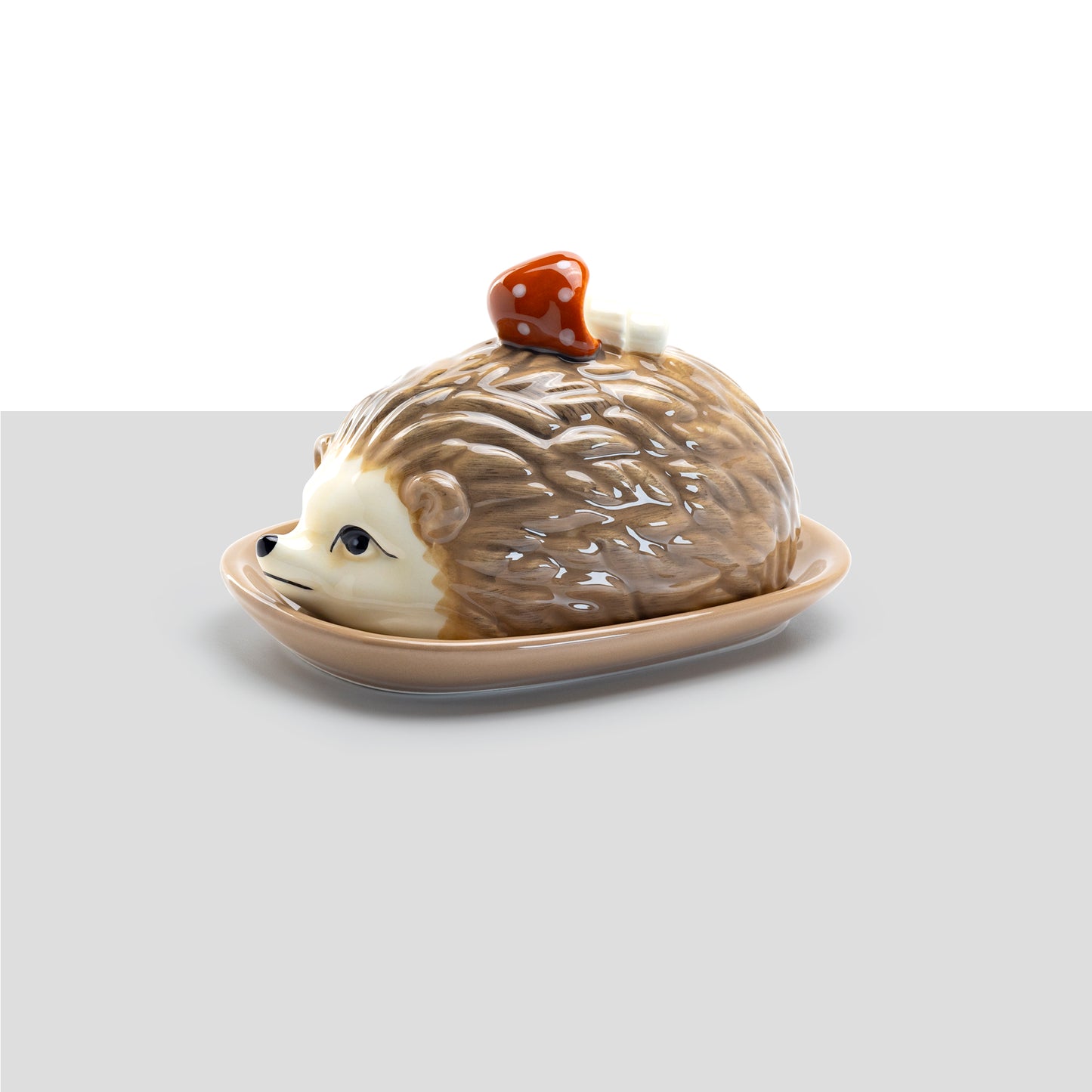 Potter's Studio Hedgehog Butter Dish