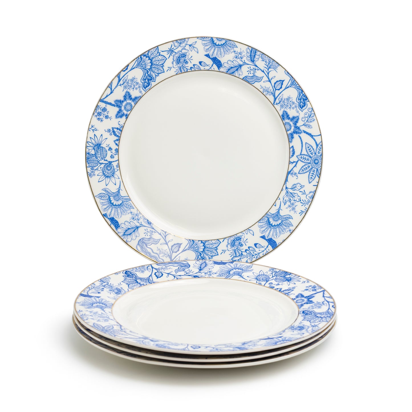 Blue Blossom Fine Porcelain Dessert/Dinner Plate