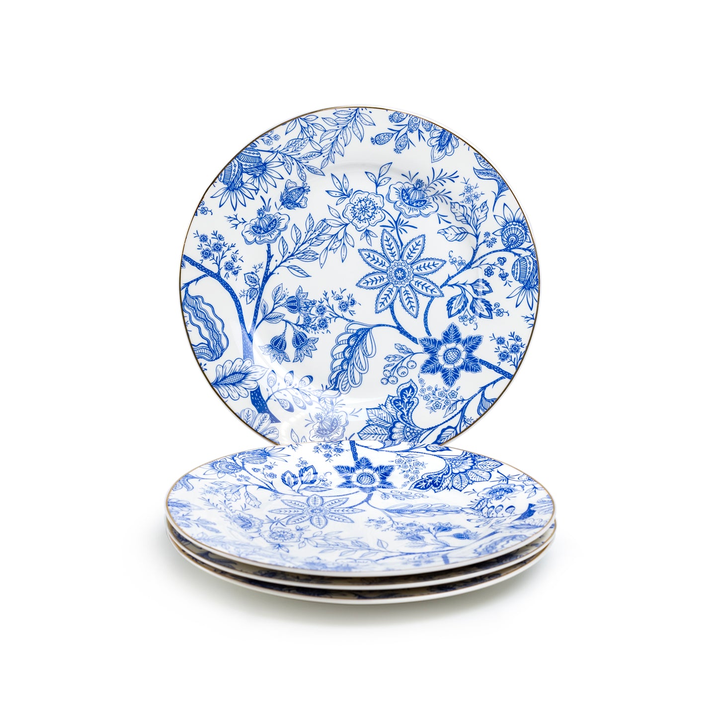 Blue Blossom Fine Porcelain Dessert/Dinner Plate