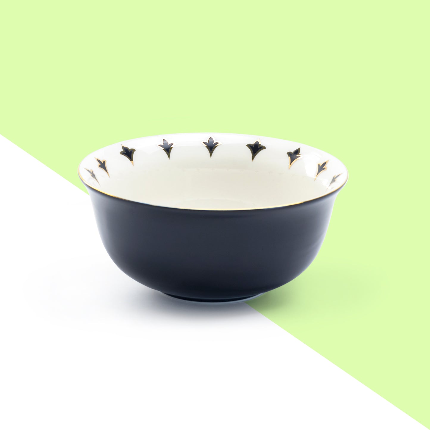 Potter's Studio Halloween Black Gold Bowl