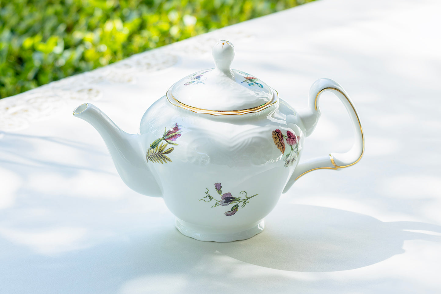 Gracie Bone China Anna Garden Bone China Teapot