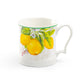 Grace Teaware Lemon Garden Fine Porcelain Mug