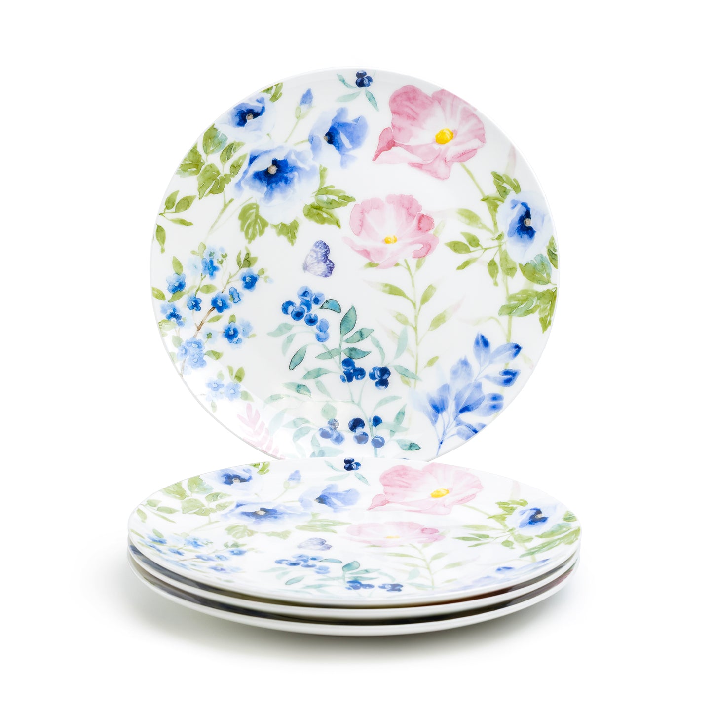 Indigo Garden Grace Bone China Dinner Plate