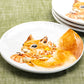 Potter's Studio 8.5" Fall Happy Squirrel Salad / Dessert Plate