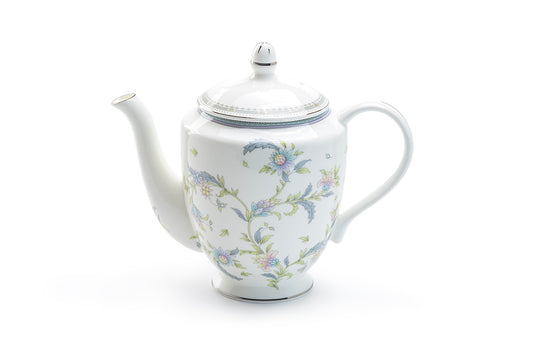 Gracie Bone China Lotus Garden Bone China Teapot