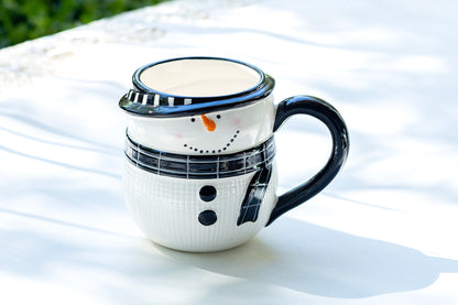 Potter's Studio Holiday Christmas Snowman Coffee Tea Mug