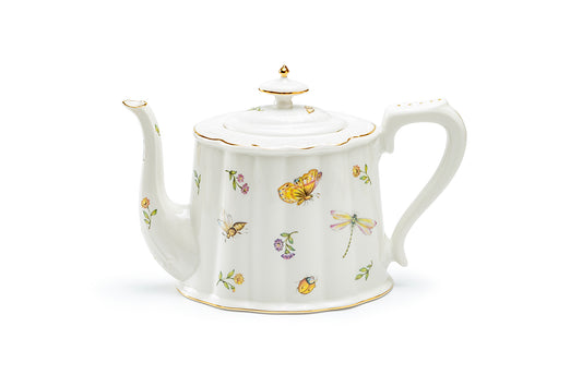 Grace Teaware Summer Garden Fine Porcelain Teapot