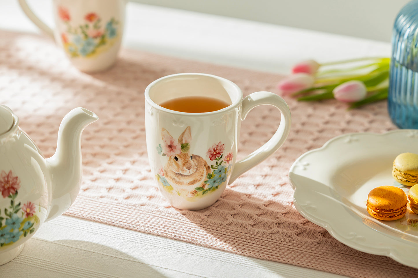 Flower Bunny Mug