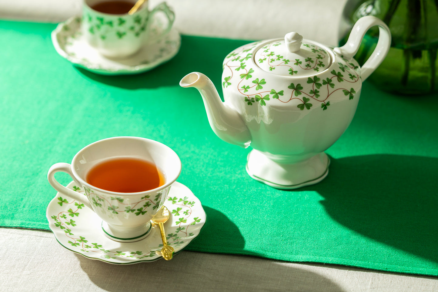 Shamrock Fine Porcelain Tea Set