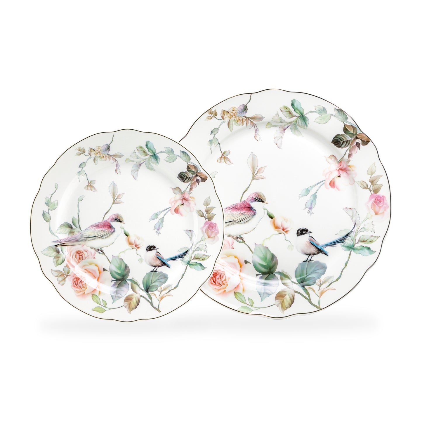 Magnolia Garden Fine Porcelain Dessert/Dinner Plate