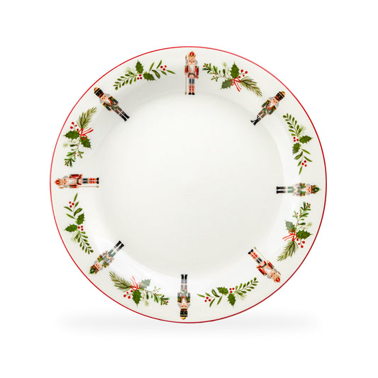 10.4" Holiday Royal Nutcrackers Dinner Plate