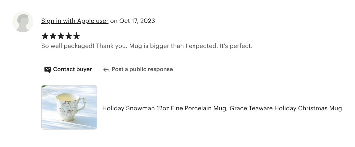 Holiday Snowman Mug