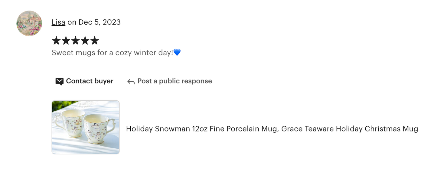 Holiday Snowmen Mug