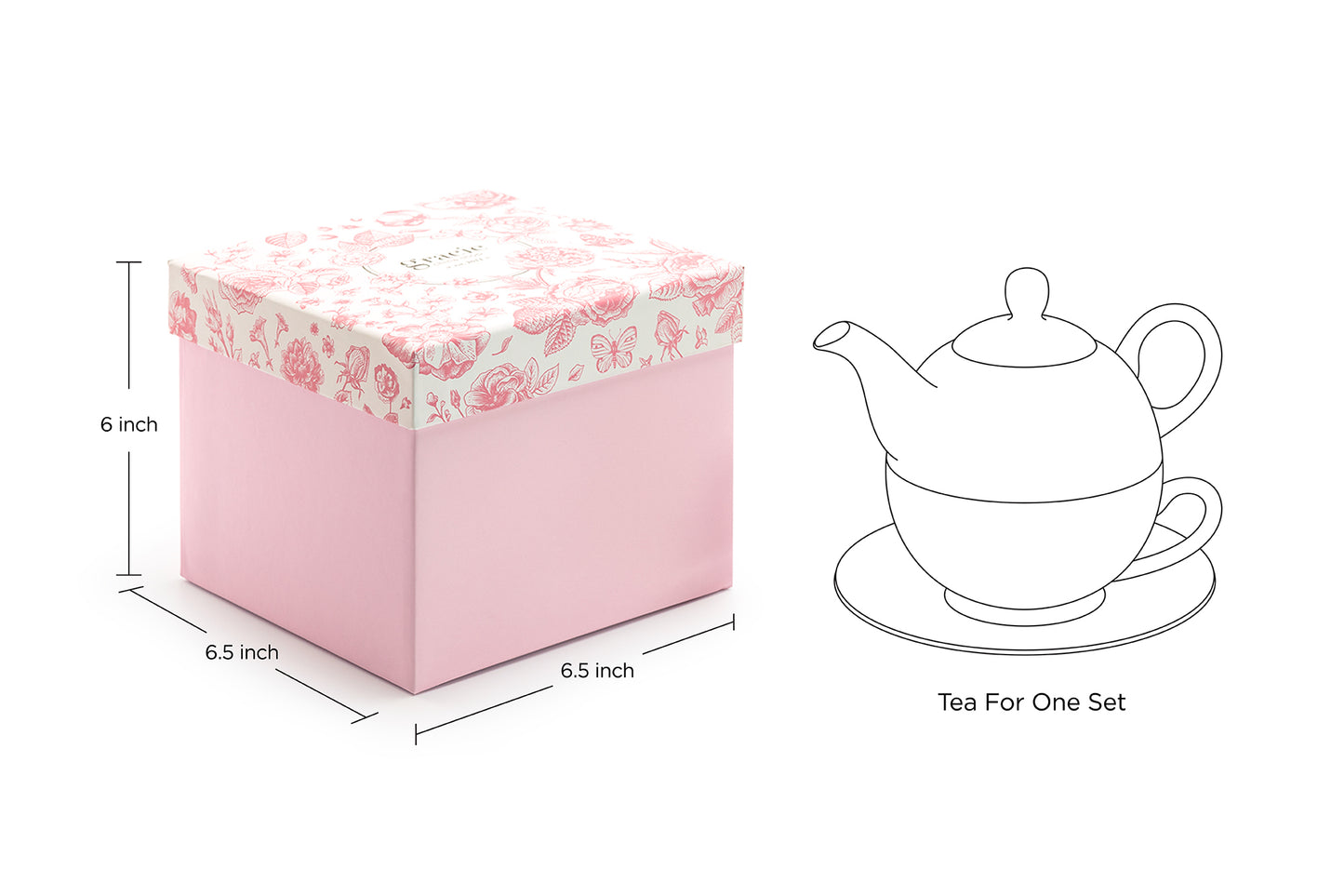 Flower Garden Pink Gift Box