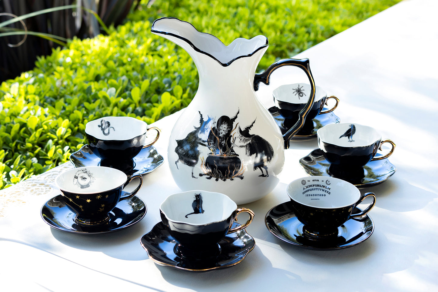 Potter's Studio Halloween Pitcher Set