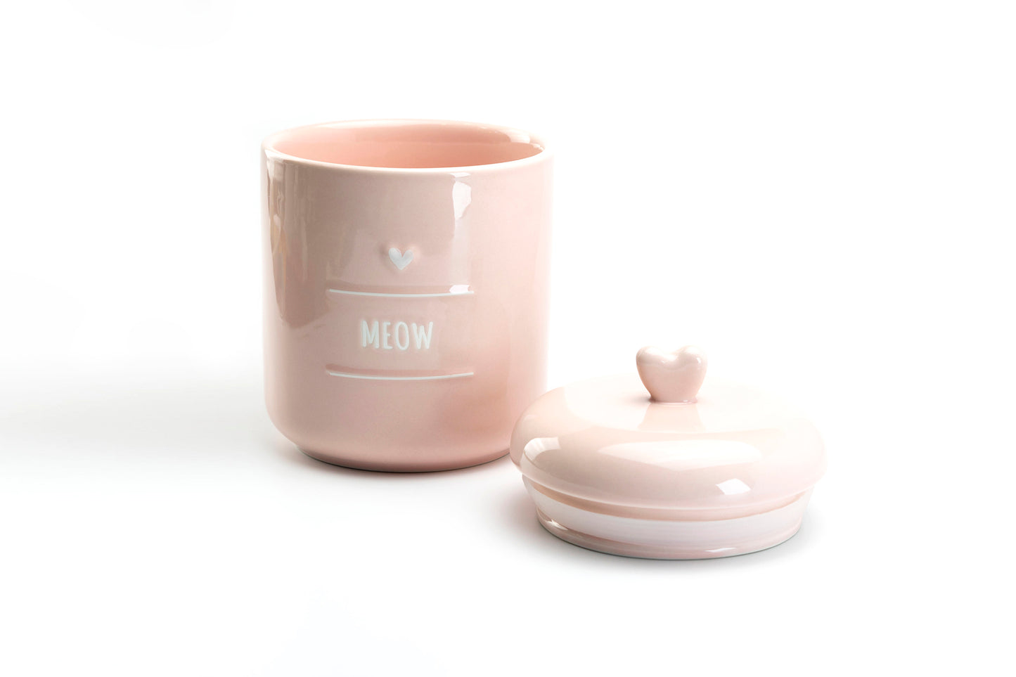 Meow Pink Treat Jar