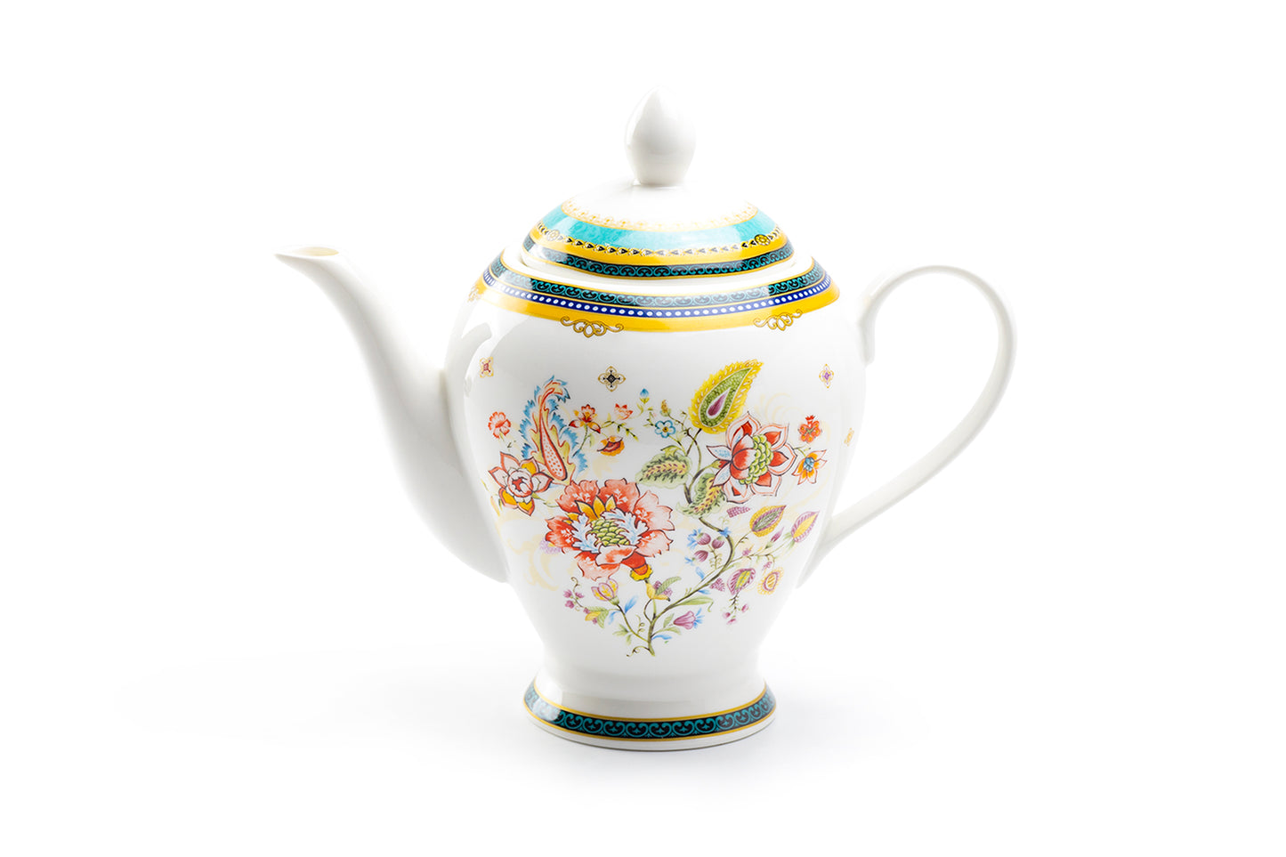 Grace Teaware Emperor Garden Fine Porcelain Teapot