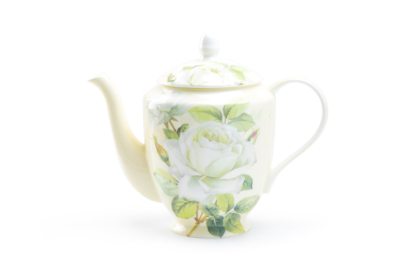 Stechcol Gracie Bone China Iceberg Rose Bone China Teapot