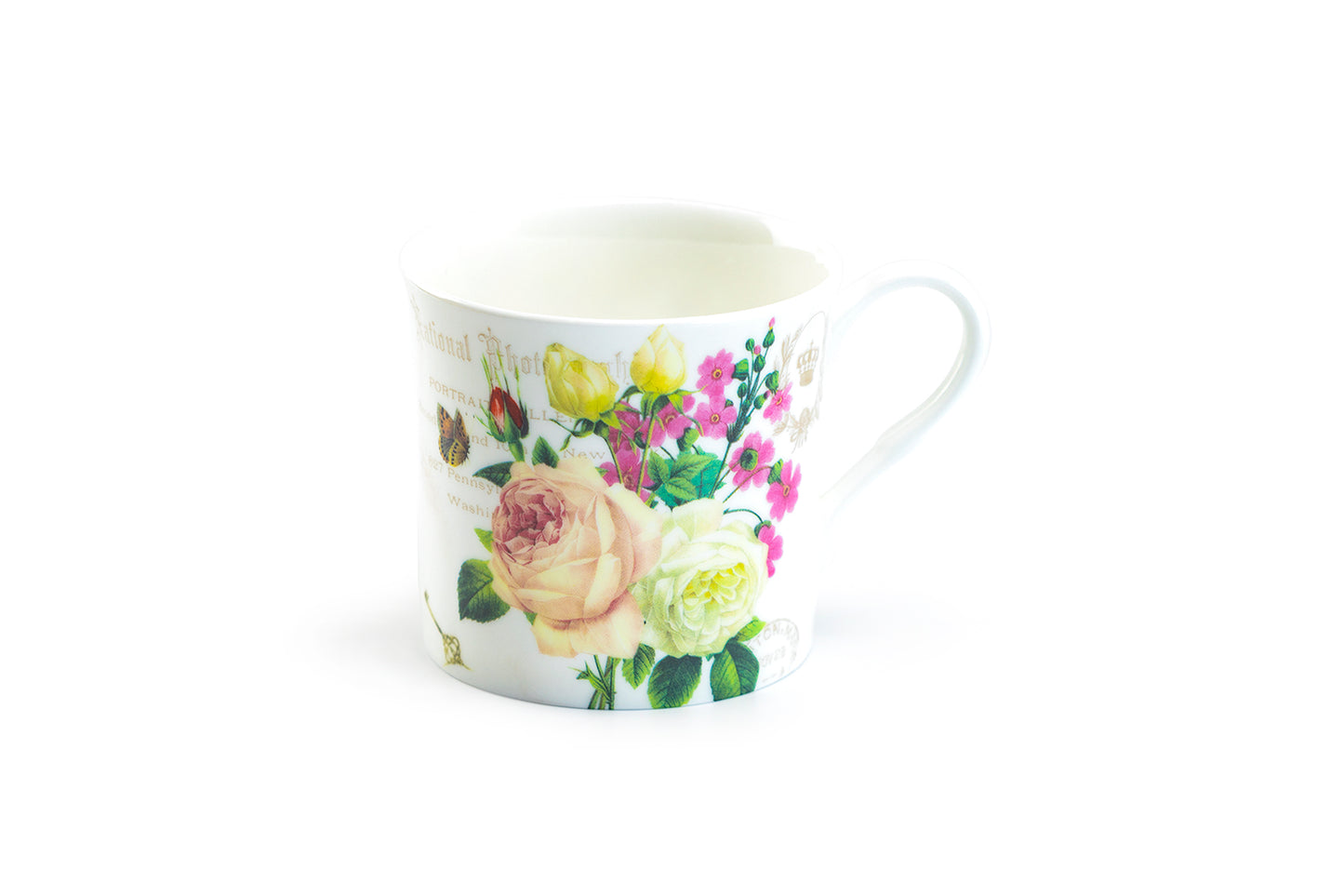 Stechcol Gracie Bone China Rose Garden Bone China Mug