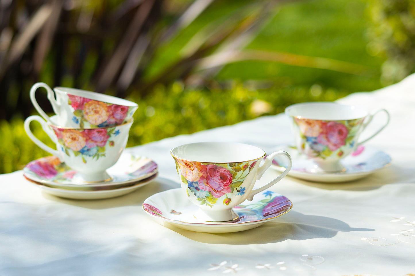 beautiful sugar creamer bone china best quality