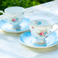 blue katie rose cup and saucer