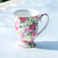 Gracie China Summer Rose Chintz Porcelain Mug