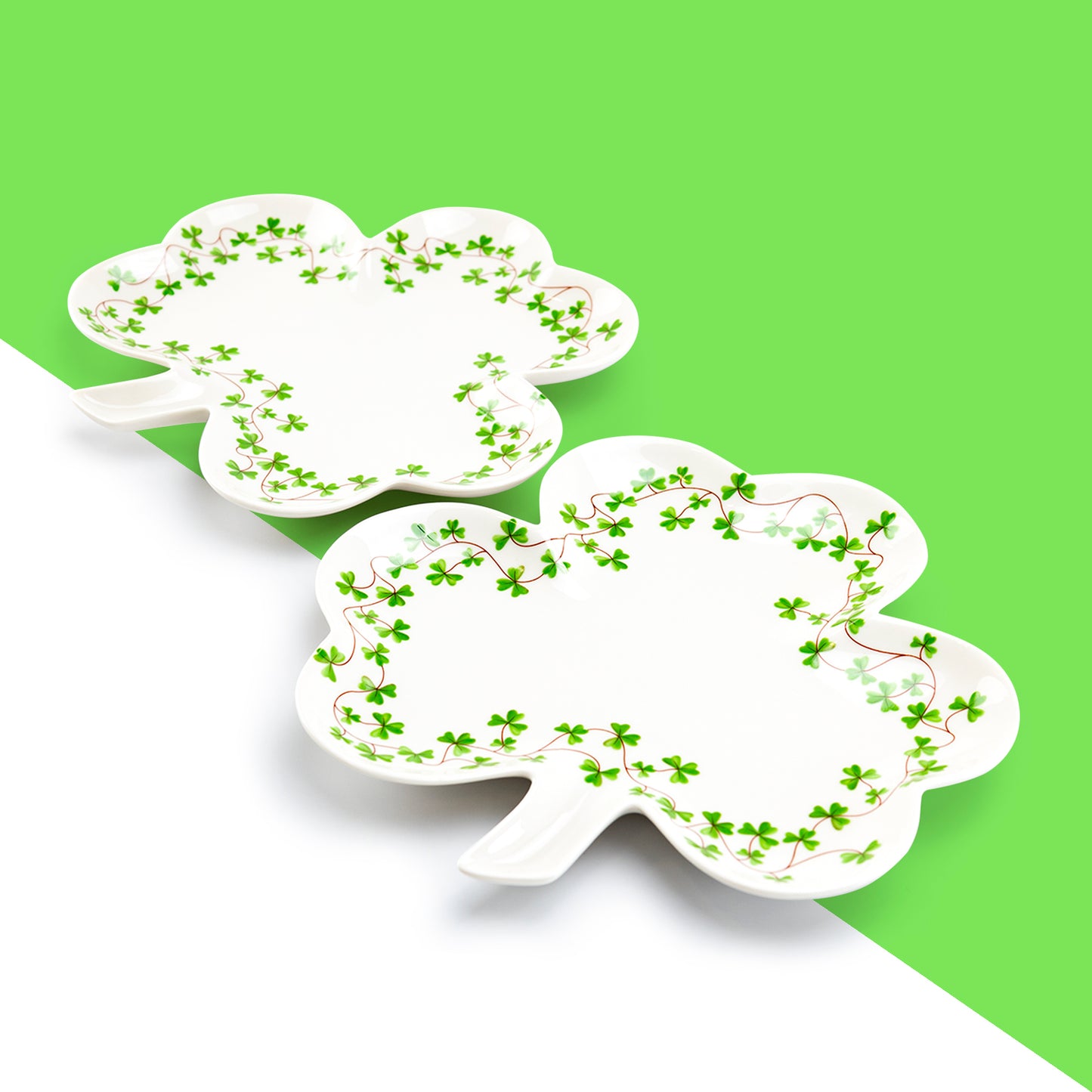 Cloverleaf Shamrock Plate
