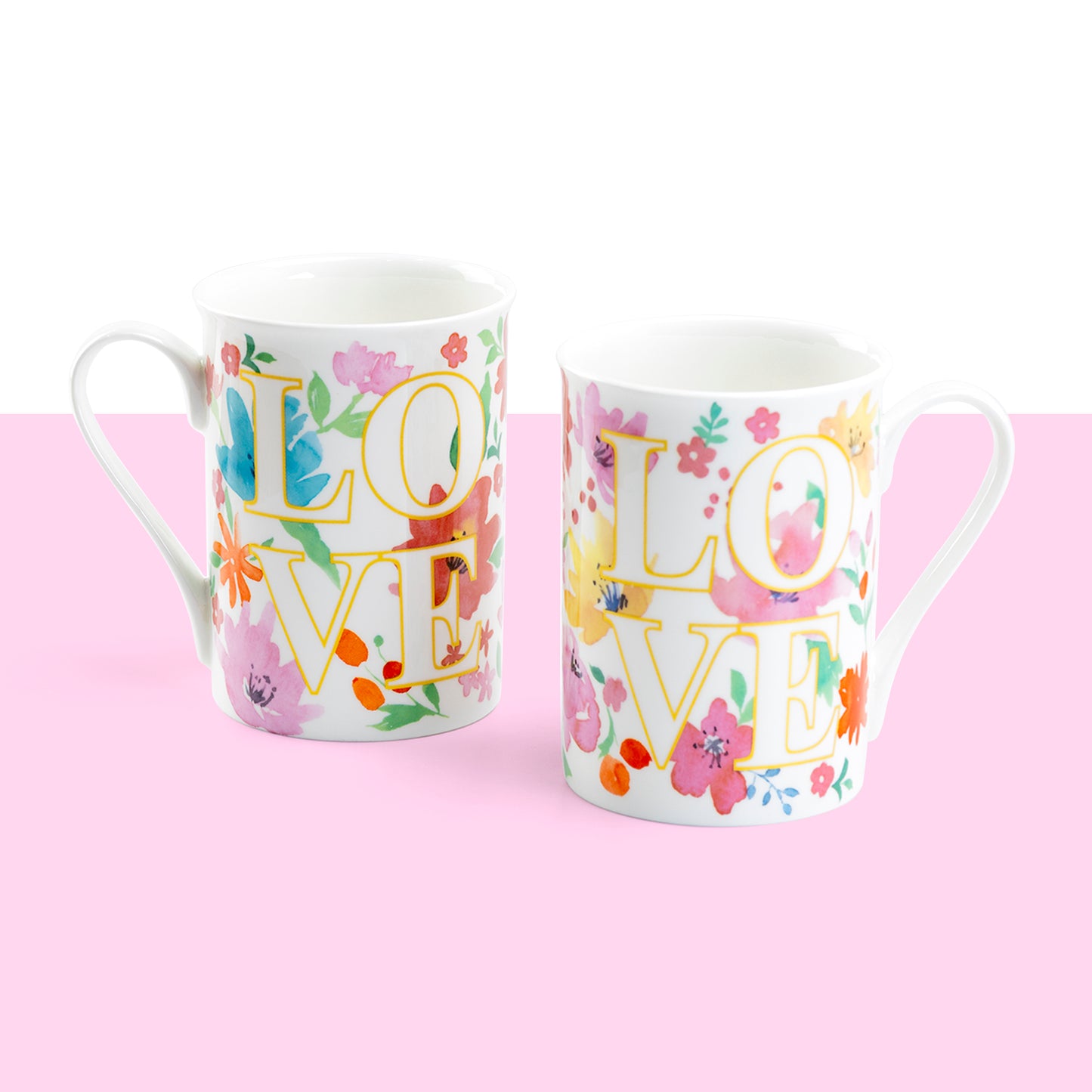 Valentine Love Floral Mug Gracie Bone China