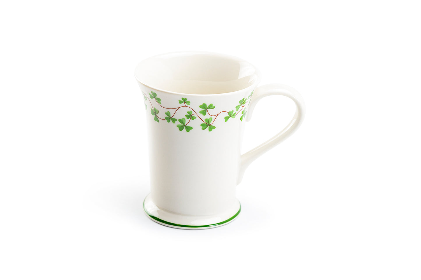 Grace Teaware Shamrock Clover Fine Porcelain Mug