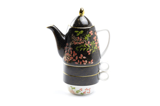 Stechcol Gracie China Spring Tokyo Blossom Fine Porcelain Tea For Two Set