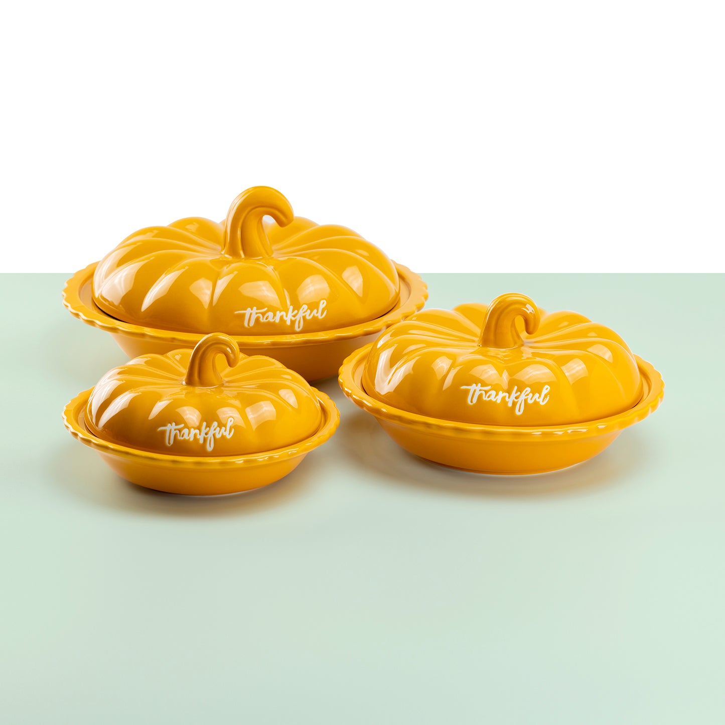 fall pumpkin pie serve dish