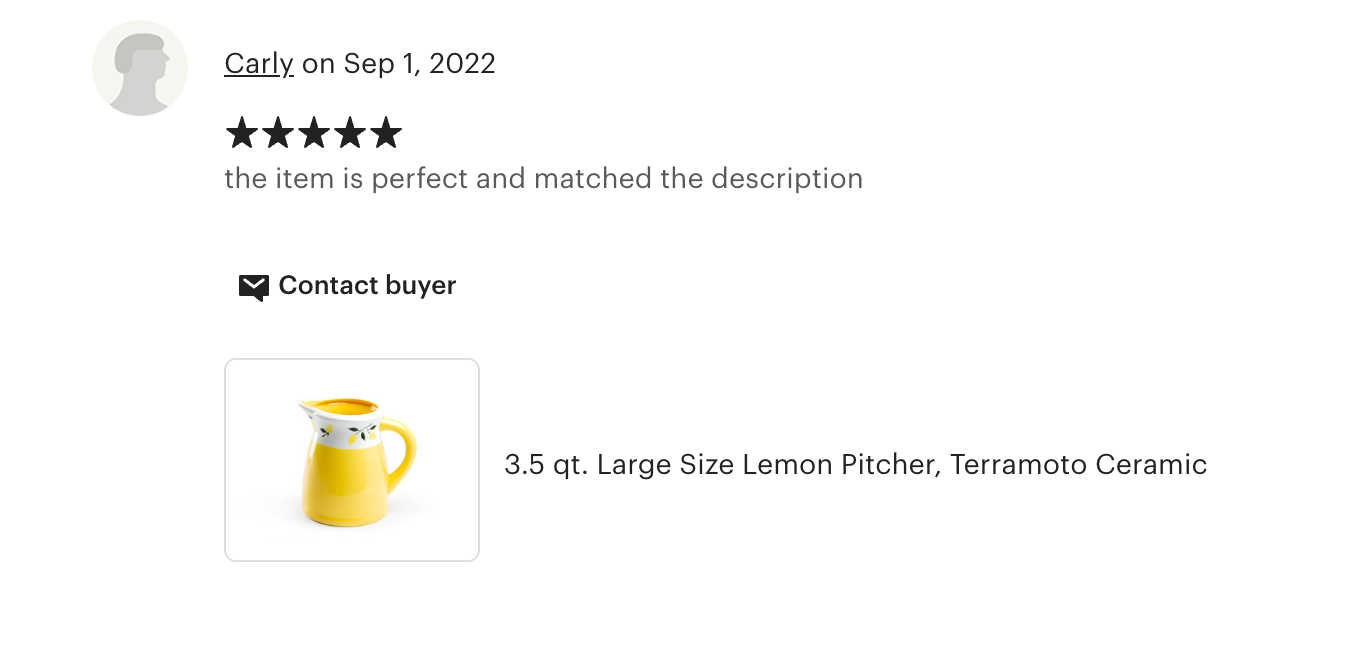 Lemon Pitcher