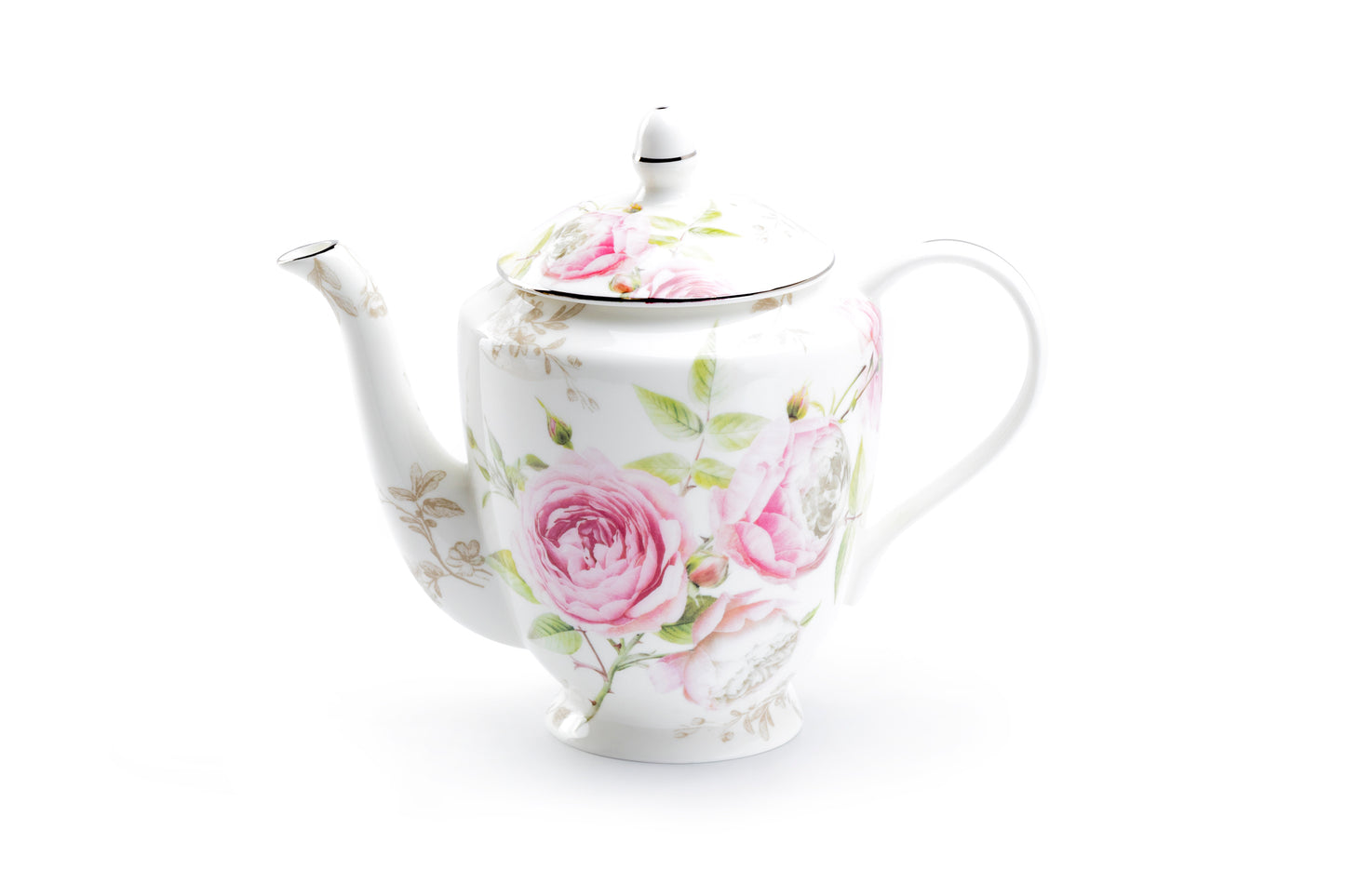 Stechol Gracie Bone China Beau Rose Bone China Teapot