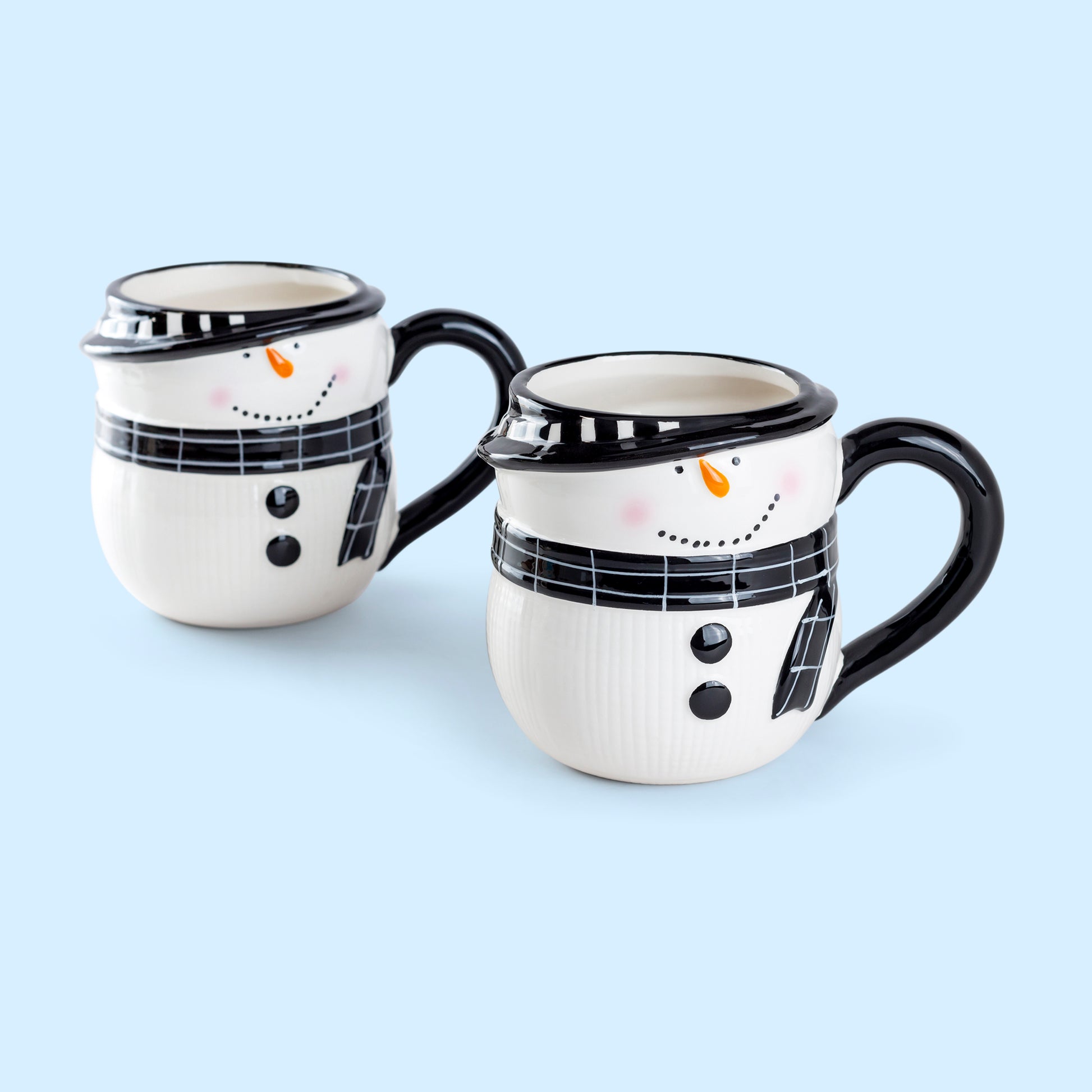Snowman Coffee Mug Set of 2