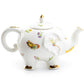 Grace Teaware Flower Garden Dragonfly Butterfly Elephant Fine Porcelain Teapot
