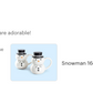 Snowman Coffee Mug with Lid