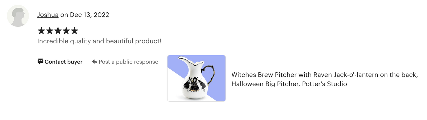 Halloween Witches Brew Pitcher