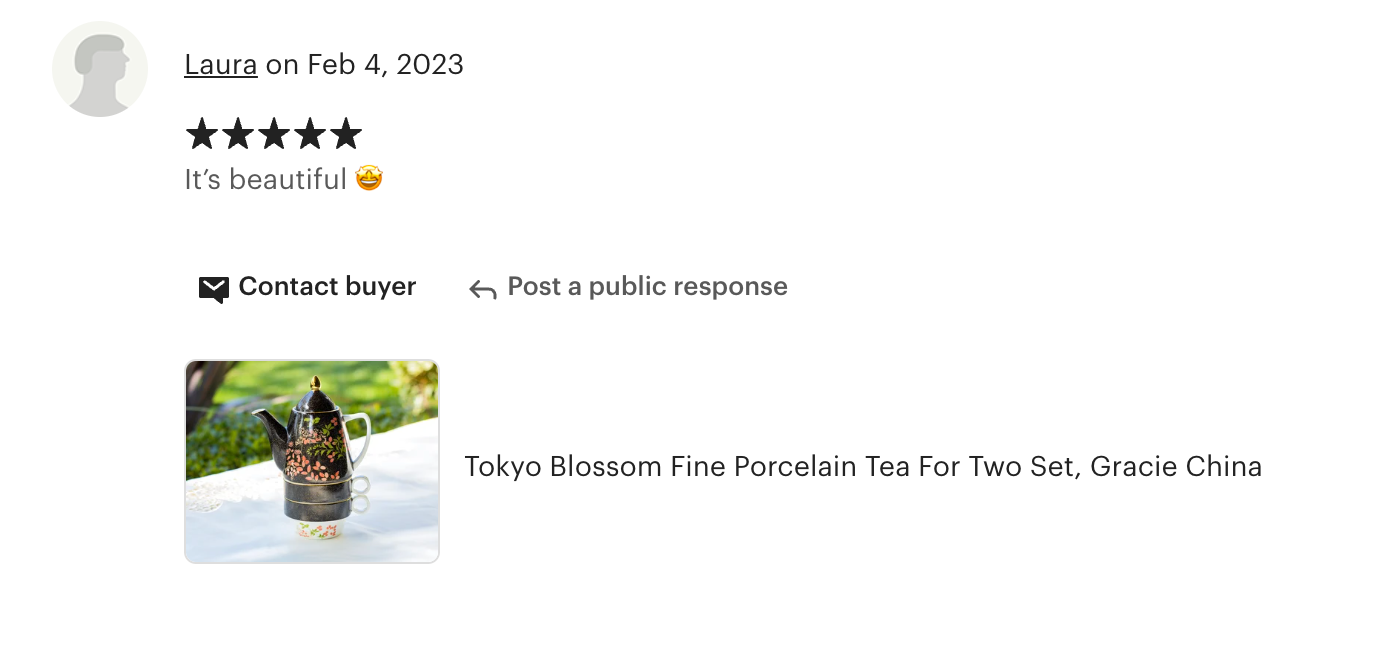 Tokyo Blossom Fine Porcelain Tea For Two Set