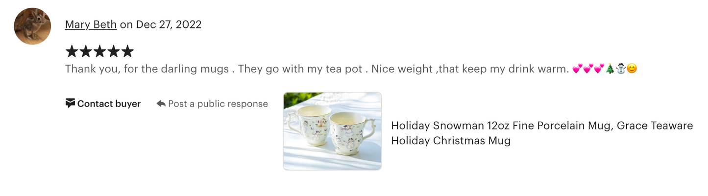 Holiday Snowmen Mug