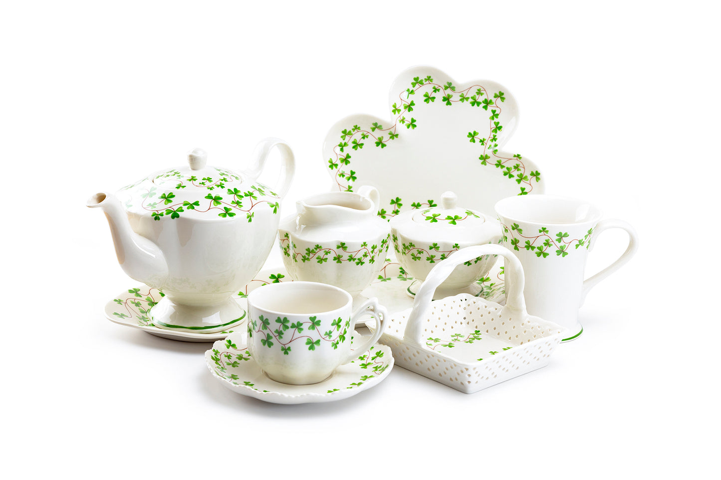 Grace Teaware Shamrock Collection