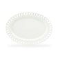 Grace Teaware 14.25" White Heirloom Fine Porcelain Oval Serving Platter