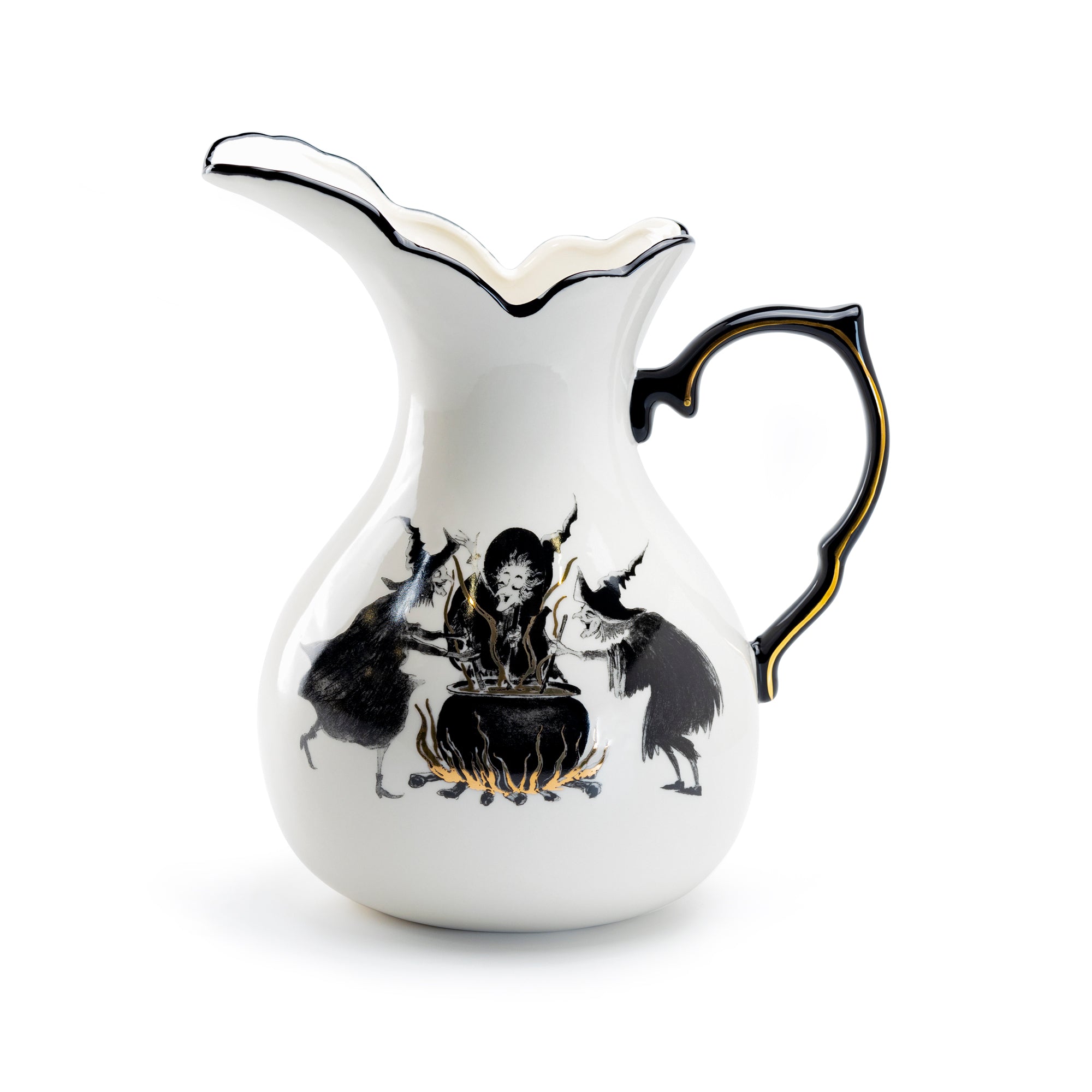 HTF Potter's Studio Witch Halloween Teapot deals Cream & Sugar