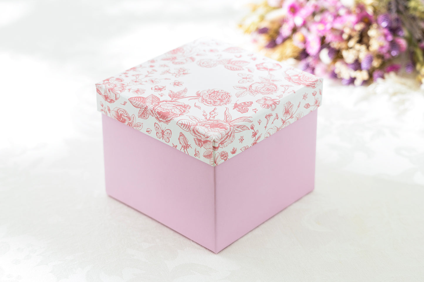 Flower Garden Pink Gift Box - No Logo