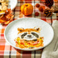 Potter's Studio 8.5" Happy Raccoon Salad / Dessert Plate