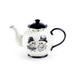 Halloween Victorian Skulls Teapot