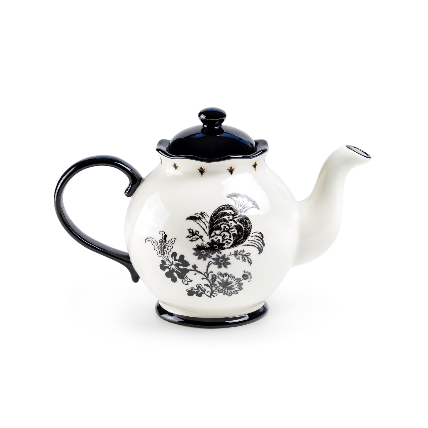 Halloween Victorian Skulls Teapot