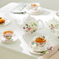 Liz's Rose Garden Bone China 11-Piece Tea Set