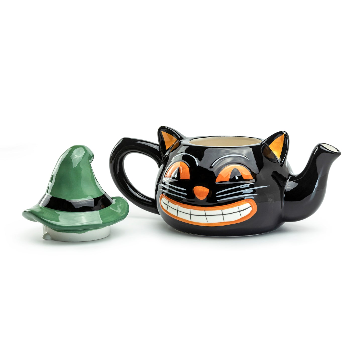 Halloween Black Cat Teapot