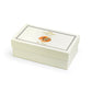 Summer Savanna Leopard Fine Porcelain 3oz Demitasse Cup and Saucer Set of 2 with Gift Box